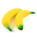Miniatyrbillede 3 af 4: 1 stk. sød banan squishy super slow rising jumbo simulation frugt telefonremme blød