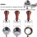 Miniatyrbillede 3 af 5: Espresso Kaffe Tamper 51mm/53mm/58mm 58MM 58mm