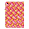 Pikkukuva 3 / 5: Samsung Galaxy Tab S6 Lite Kotelo Kudottu Tekstuuri Pinkki/Keltainen