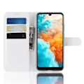 Miniatyrbillede 3 af 4: Huawei Y6 (2019) - Litchi Plånboksfodral - Hvid White Hvid