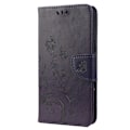 Miniatyrbillede 2 af 5: Samsung Galaxy S22 Plus Etui Sommerfugl Læder Lilla