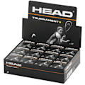 Miniatyrbild 2 av 2: Head Tournament Squashbollar (12-pack) One Size Svart Svart One Size
