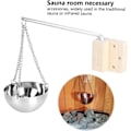 Miniatyrbillede 2 af 5: Galaxy Sauna Aromaskål, Rustfrit Stål, Duftdiffuser Sauna Tilbehør