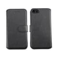 iPhone 7/8/SE 2020 Wallet Case Magnet Rvelon - Black Svart black