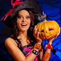 Pikkukuva 5 / 5: 4 kpl Halloween Slap -ranneke Halloween-syntymäpäiväjuhliin Koristelu Temppu tai kohtelu Ranneke Pumplin Sametti Ranneke Rannekoru