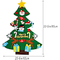 Miniatyrbild 2 av 5: Filt Julgran Julgransdekoration Filt Jul Diy Dekoration Julgran Barnprydnader Julgåvor För Filt Julgran,dörr