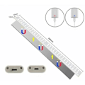 Miniatyrbillede 3 af 3: Genopladelig 40LED intelligent automatisk lyssensor (4 hastigheder fuldskærms hvidt lys)