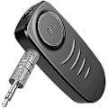 Miniatyrbillede 1 af 5: Aux Bluetooth 5.0-modtager, mini 3,5 mm trådløs bil Bluetooth-lydadapter Indbygget mikrofon
