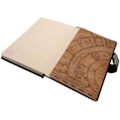 Miniatyrbillede 3 af 4: Harry Potter Premium Hogwarts Crest A5 Notesbog One Size Brun/ Brown/Hvid One Size