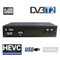 Miniatyrbilde 3 av 5: Dvb T2 Hevc 265 Digital TV-mottaker Dvb-t2 265 1080p Hd-dekoder Usb Terrestrisk TV-mottaker Epg Set To