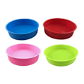 Pikkukuva 4 / 5: Pyöreä silikonimuotti 8-reikäinen leivontamuotti Fondant-muotti Satunnainen väri One Size