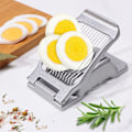 Miniatyrbild 5 av 5: Rostfritt stål äggdelare, diskmaskinssäker, äggdelare, potatisskärare, ägg harpa