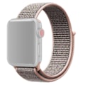Miniatyrbillede 1 af 2: Nylon Loop Armbånd Justerbart Apple Watch 42/44/45/49 mm Rosaguld Rosaguld Rosaguld