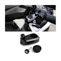 Miniatyrbilde 5 av 5: Motorsykkeltilbehør for Nmax 155 V1&v2 Aluminiumslegering Bakre bremseknappdeksel Svart