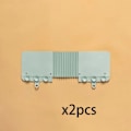 Miniatyrbilde 1 av 4: Oppvaskkumfeste, Festeplate - Lyseblå