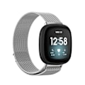 Pikkukuva 5 / 5: Milanese Loop metalliranneke Fitbit Versa 3/Fitbit Sense - Hopea Hopea Hopea