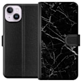 Miniatyrbillede 1 af 3: Apple iPhone 14 Pung Etui Sort Marmor