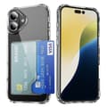 iPhone 17 Case With Card Holder Transparent