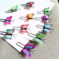 Miniatyrbillede 3 af 4: eativa Sommerfuglformede Papirclips Bindeklips Form Papirclips - 20 STK