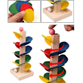 Miniatyrbilde 3 av 5: Syngende tre i fargerikt tre - Avtakbare blader - Lærende leke-tepper for barn