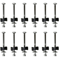 Miniatyrbild 1 av 5: 12-pack studsmattskruvar med skruvar för reparation av studsmatta - reservdelar för studsmatta