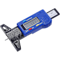 Miniatyrbillede 1 af 5: Kulfiber Elektronisk Digital Hjul Dækdybdemåler (1 stk, Blå) -t