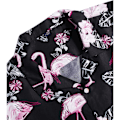 Pikkukuva 4 / 5: Havaijipaita ja shortsit miehille, normaali istuvuus, lyhythihainen, rento, funky ranta-flamingo-paitasetti L