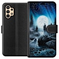 Miniatyrbillede 1 af 3: Samsung Galaxy A13 Pung Etui Ulv / Varg