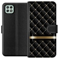 Pikkukuva 1 / 3: Samsung Galaxy A22 5G Lompakkokotelo Ylellinen Musta