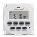 15,98 tum LCD Digital Timer 12V DC 7 Dagar Programmerbar Timer TM618N-4