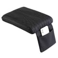 Car Armrest Cushion Center Console Box Cover Mat For Interior Accessories PU Leather
