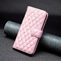 Miniatyrbild 4 av 5: Samsung Galaxy A23 5G Fodral Diamant Läder Ljusrosa