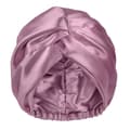 Lila Satin Bonnet Sidenmössa Sovmössa för Kvinnor Hårskydd Justerbar[CO]