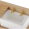 Miniatyrbillede 5 af 5: Diy 1:12 Skala Dukkehus Miniature Møbler Badeværelse Køkken Træ Vask