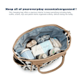 Miniatyrbild 5 av 5: Changing Bag Multifunctional Baby Changing Bag with Large
