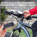 Miniatyrbilde 4 av 5: 2 stk sykkelgrep korte mini sykkelstyregrep passer til mange standard sykler, 90 mm lengde terrengsykkelgrep skift sykkelgrep