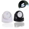 360 Batteridriven Inomhus/Utomhus Trädgårds Rörelsesensor Säkerhets LED-lampa vit[CO]