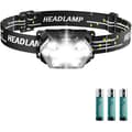 Vanntett 12000 lumen hodelykt oppladbar frontlykt 9 LED-lamper[CO]