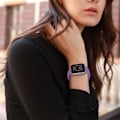 Pikkukuva 5 / 5: Apple Watch 38/40/41 mm Silikoni Ranneke (S/M) Lila