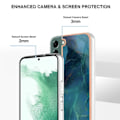 Miniatyrbillede 4 af 5: Samsung Galaxy S23 Plus Cover Marmor TPU Grøn