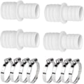 Pikkukuva 1 / 5: CDQ 4-pakkaus letkuadapteri 32 mm - 38 mm, uima-altaan letkun liitäntäsarja