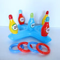 Miniatyrbild 1 av 5: Inflatable Pool Basketball Toy Set, Floating Swimming Ring & Beach Ball Toss Game Summer Party Fun Favors Water Fighting Games