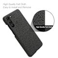 Miniatyrbillede 4 af 5: KSQ Samsung Galaxy S23 Plus Cover Stofbeklædt Sort