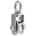 Lyftblock 500kg med 2 kullager, Block för kabel, 48mm Block[CO]