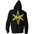 Miniatyrbillede 2 af 2: Bring Me The Horizon Unisex Voksen Spray Hex Hættetrøje XL Sort Black XL