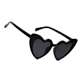 Pikkukuva 3 / 3: 3 kpl Rakkaus Sydämen Muotoiset Aurinkolasit Goggle Vintage Mod Style Retro Lasit