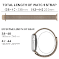 Miniatyrbillede 4 af 5: ColorPop Milanese Loop Metalarmbånd Apple Watch 38/40/41 mm
