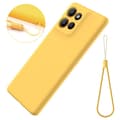 Miniatyrbild 7 av 7: Motorola Moto G86 5G Solid Color Case - Drop-Protective Full-Coverage Silicone Case Gul