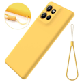 Miniatyrbilde 7 av 7: Motorola Moto G86 5G Solid Color Case - Drop-Protective Full-Coverage Silicone Case Gul