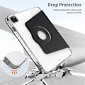 Miniatyrbild 4 av 5: iPad Pro 13 2024 Fodral Hybrid Rotation Pennhållare Svart